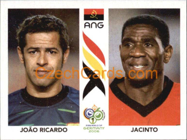 João Ricardo/Jacinto 2006 Panini FIFA WC Germany sticker #303