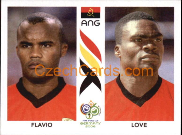 Flavio/Love 2006 Panini FIFA WC Germany sticker #309