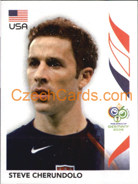 Steve Cherundolo 2006 Panini FIFA WC Germany sticker #345