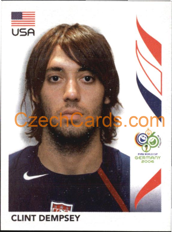 Clint Dempsey 2006 Panini FIFA WC Germany sticker #350