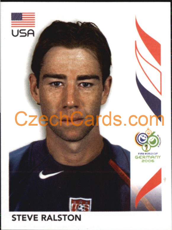 Steve Ralston 2006 Panini FIFA WC Germany sticker #353