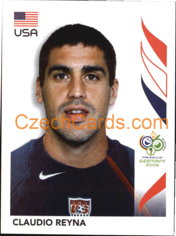 Claudio Reyna 2006 Panini FIFA WC Germany sticker #354