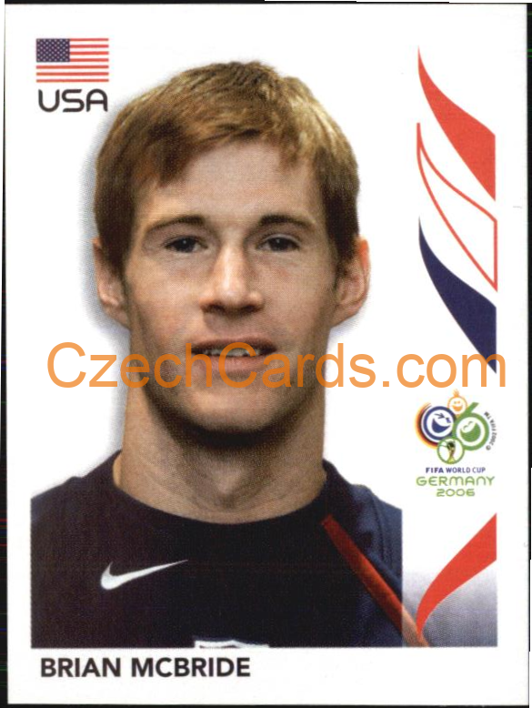 Brian McBride 2006 Panini FIFA WC Germany sticker #357
