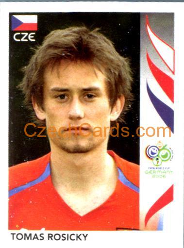 Tomas Rosicky 2006 Panini FIFA WC Germany sticker #372