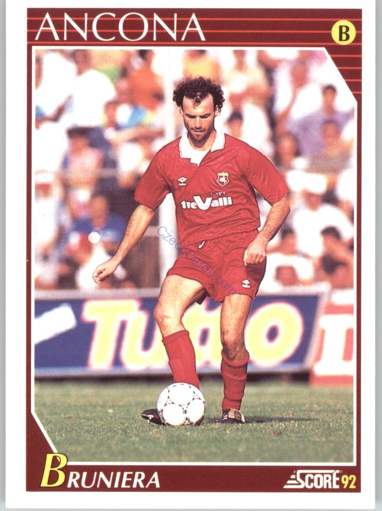 Andrea Bruniera 1992 Score Italian League #276
