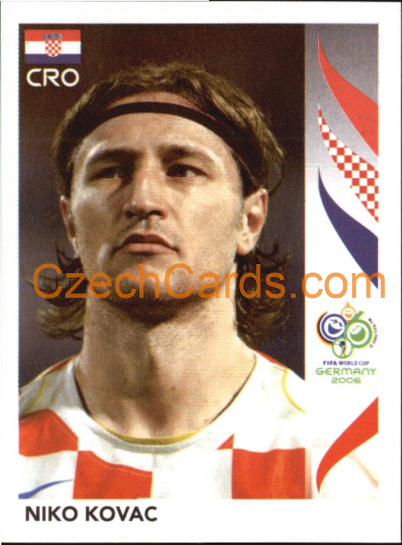 Niko Kovac 2006 Panini FIFA WC Germany sticker #406