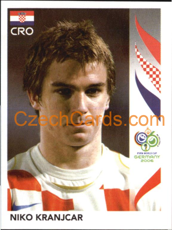 Niko Kranjcar 2006 Panini FIFA WC Germany sticker #407