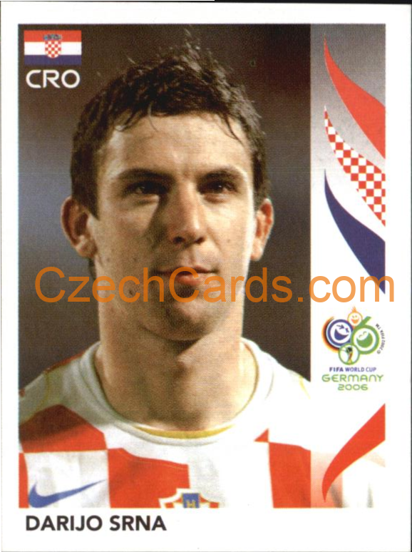 Darijo Srna 2006 Panini FIFA WC Germany sticker #409