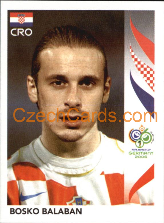 Bosko Balaban 2006 Panini FIFA WC Germany sticker #411