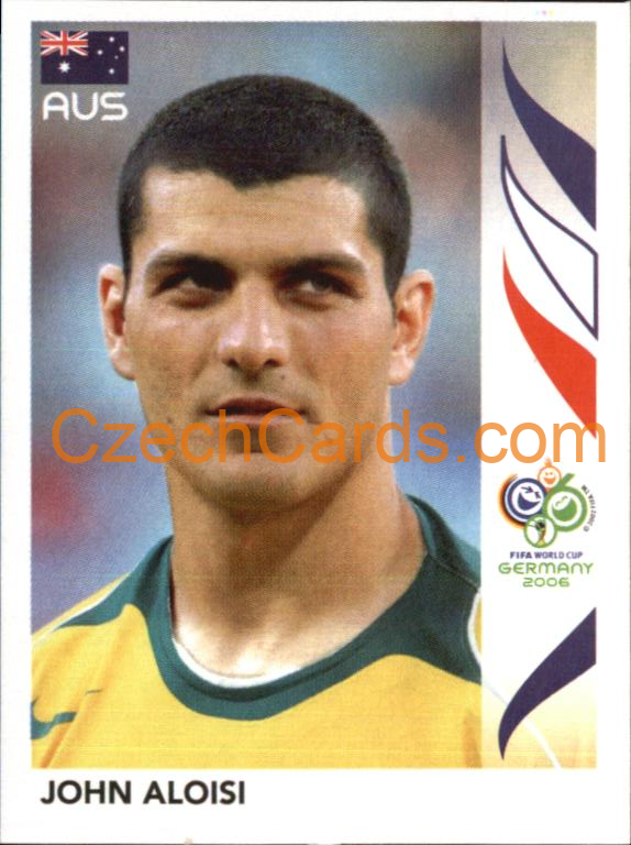 John Aloisi 2006 Panini FIFA WC Germany sticker #430