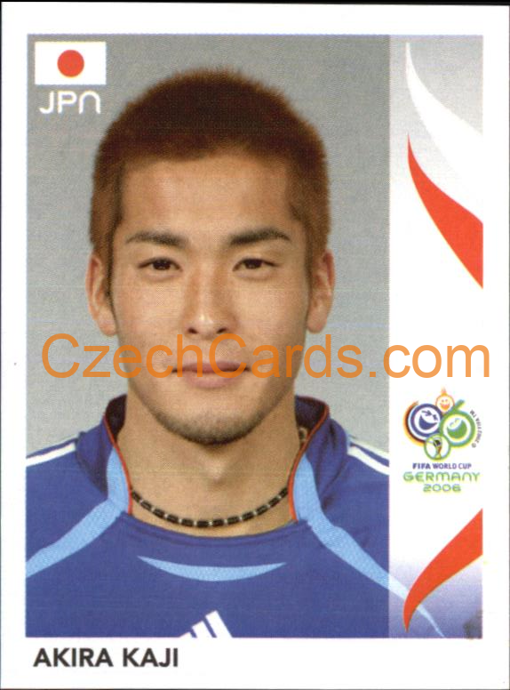 Akira Kaji 2006 Panini FIFA WC Germany sticker #438