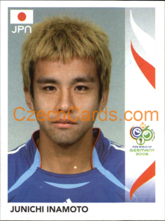 Junichi Inamoto 2006 Panini FIFA WC Germany sticker #445