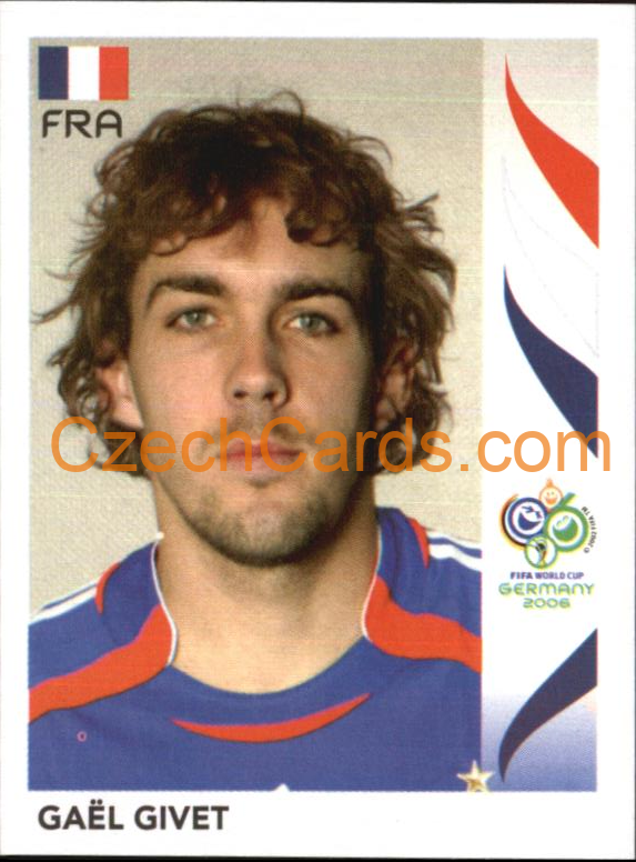 Gaёl Givet 2006 Panini FIFA WC Germany sticker #459