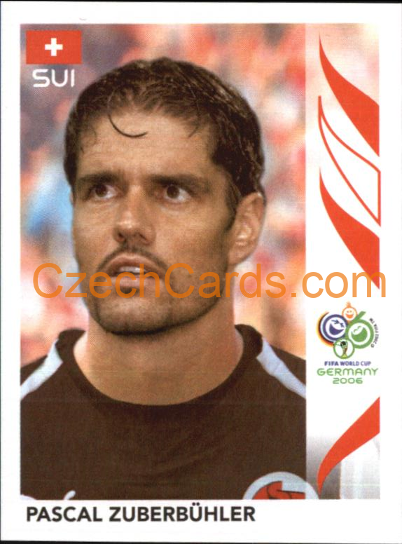 Pascal Zuberbühler 2006 Panini FIFA WC Germany sticker #475