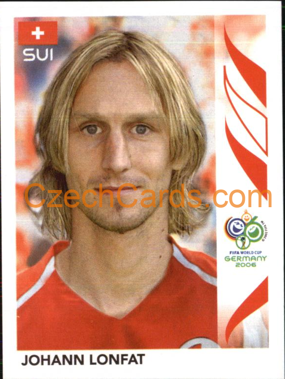 Johann Lonfat 2006 Panini FIFA WC Germany sticker #484