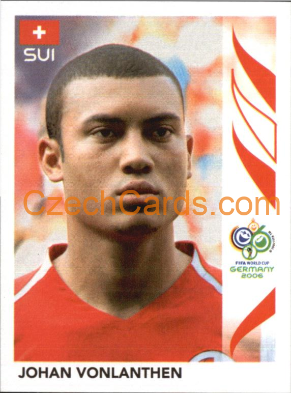 Johan Vonlanthen 2006 Panini FIFA WC Germany sticker #491
