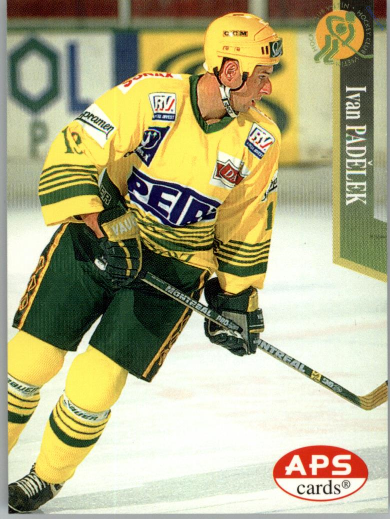 Ivan Padělek APS 97/98 hokejová karta #37 Vsetín
