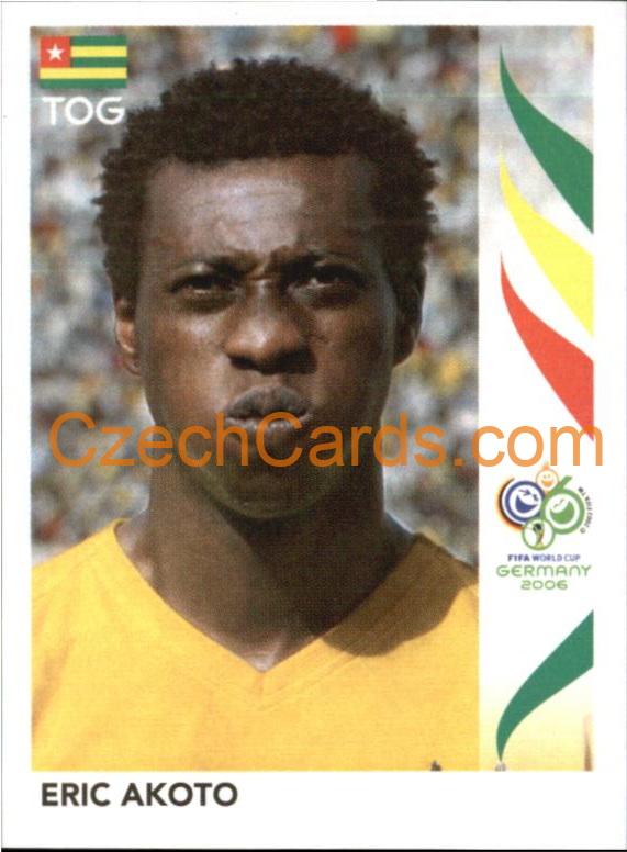 Eric Akoto 2006 Panini FIFA WC Germany sticker #515