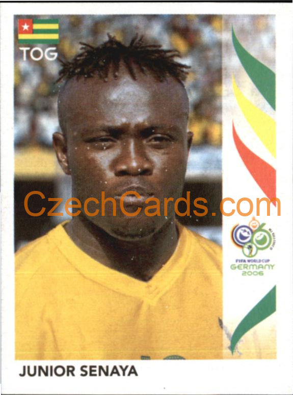 Junior Senaya 2006 Panini FIFA WC Germany sticker #519