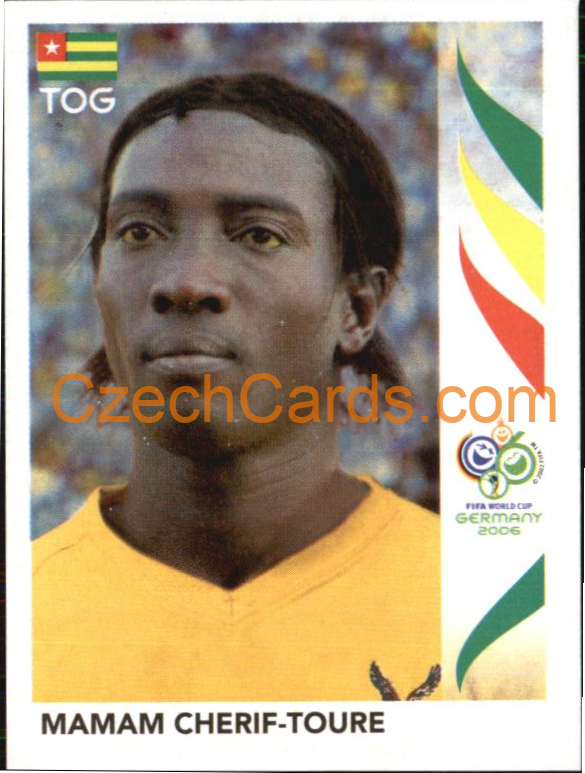 Mamam Cherif-Toure 2006 Panini FIFA WC Germany sticker #522