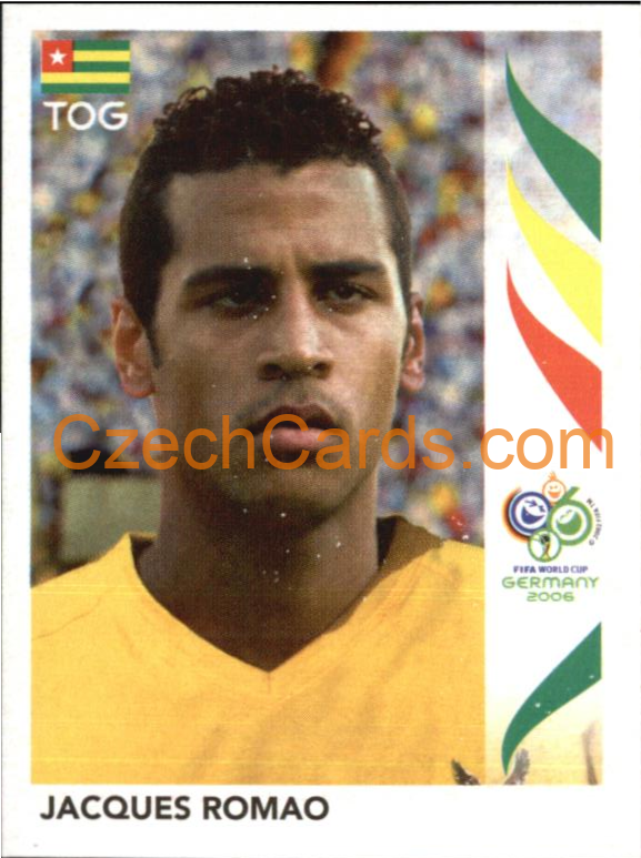 Jacques-Alaixys Romao 2006 Panini FIFA WC Germany sticker #524