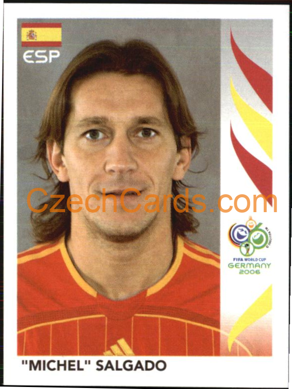"Michel" Salgado 2006 Panini FIFA WC Germany sticker #537
