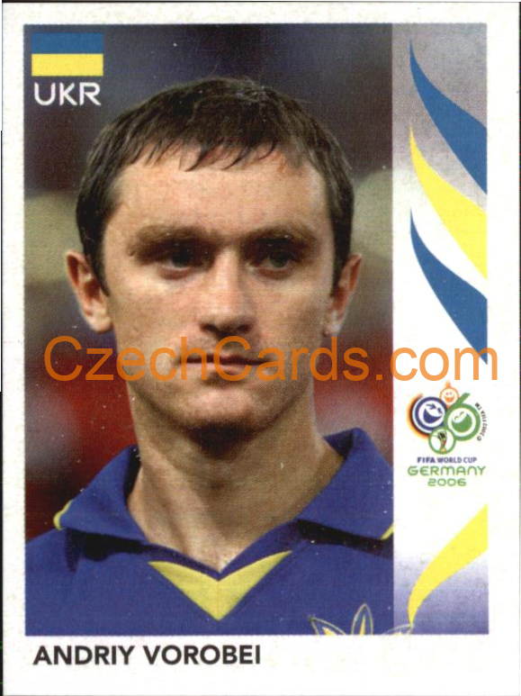 Andriy Vorobei 2006 Panini FIFA WC Germany sticker #566