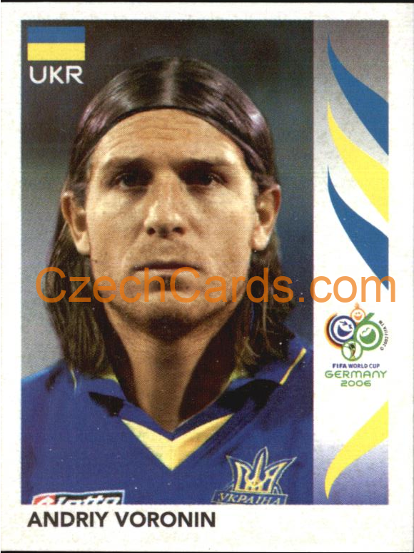 Andriy Voronin 2006 Panini FIFA WC Germany sticker #567