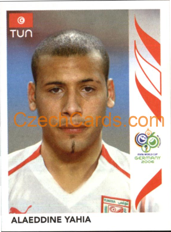 Alaeddine Yahia 2006 Panini FIFA WC Germany sticker #576