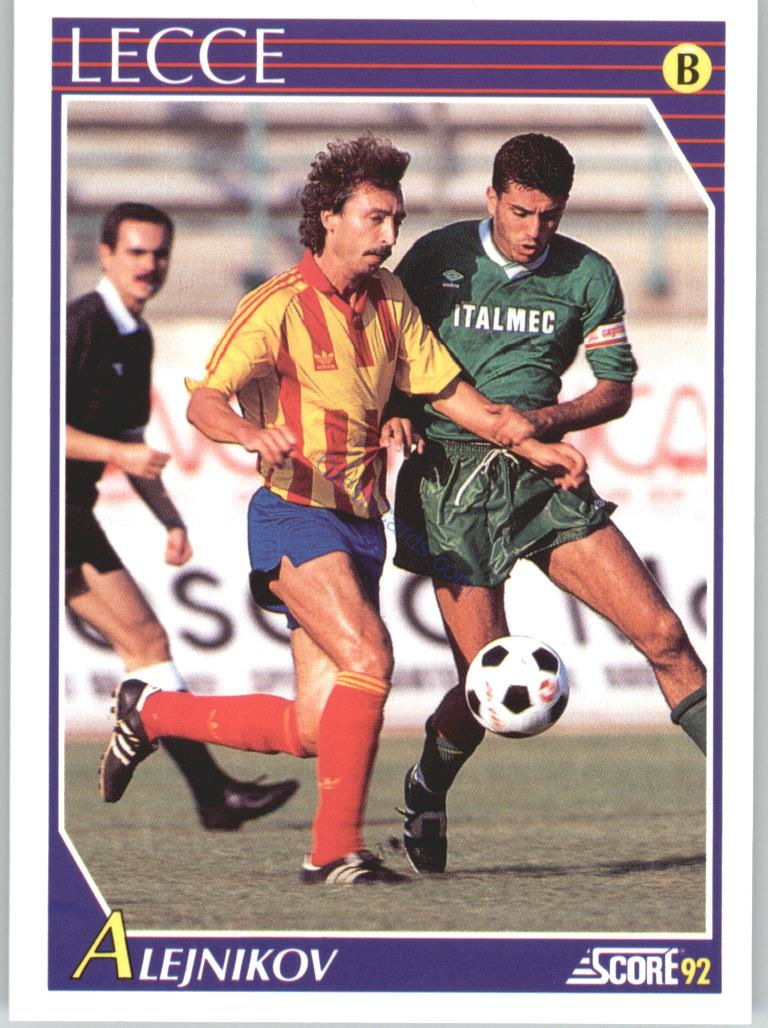 Sergeij Alejnikov 1992 Score Italian League #301