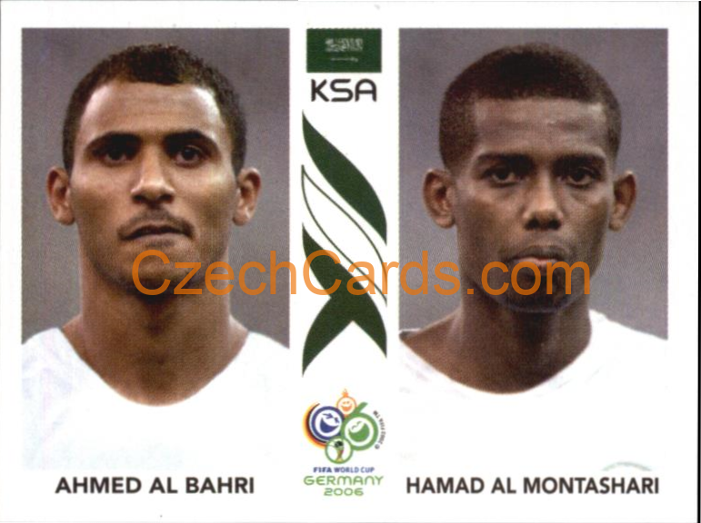 Ahmed Al Bahri/Hamad Al Montashari 2006 Panini FIFA WC Germany sticker #590