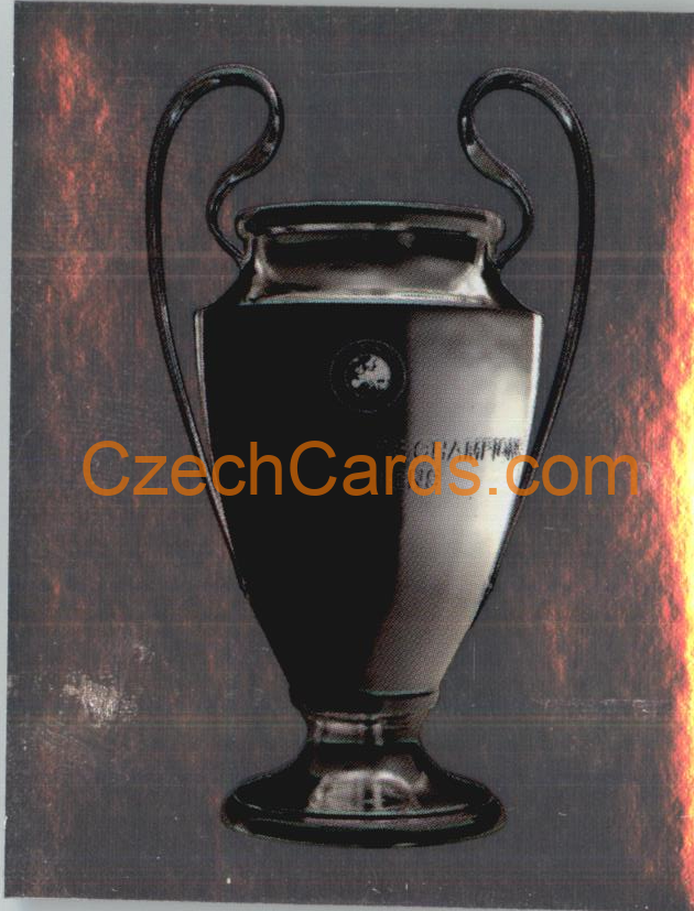 UEFA Champions League Trophy 2007/08 Panini UCL sticker metal #2
