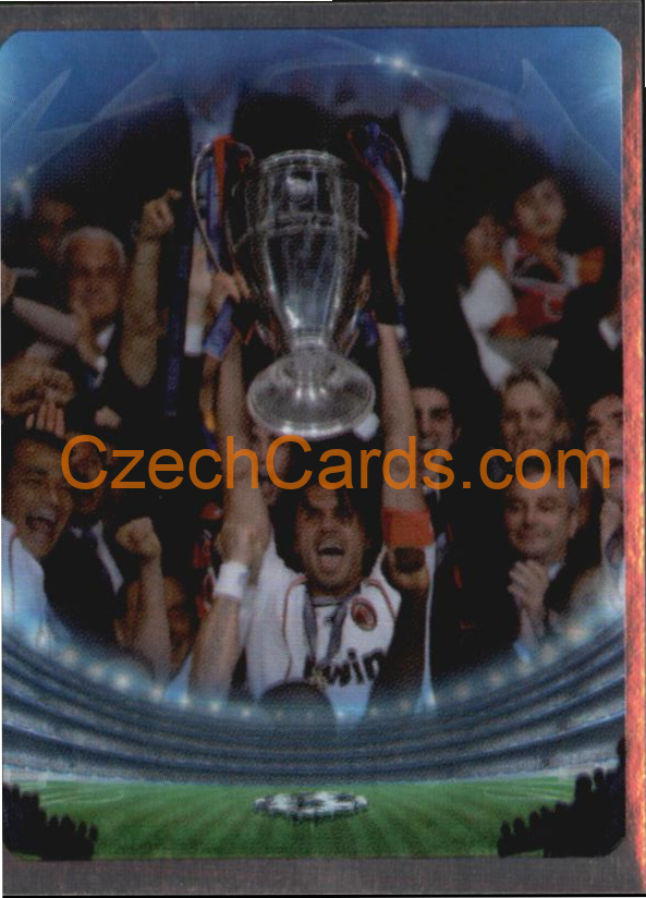 AC Milan - Liverpool FC 2-1 2007/08 Panini UCL sticker metal #6