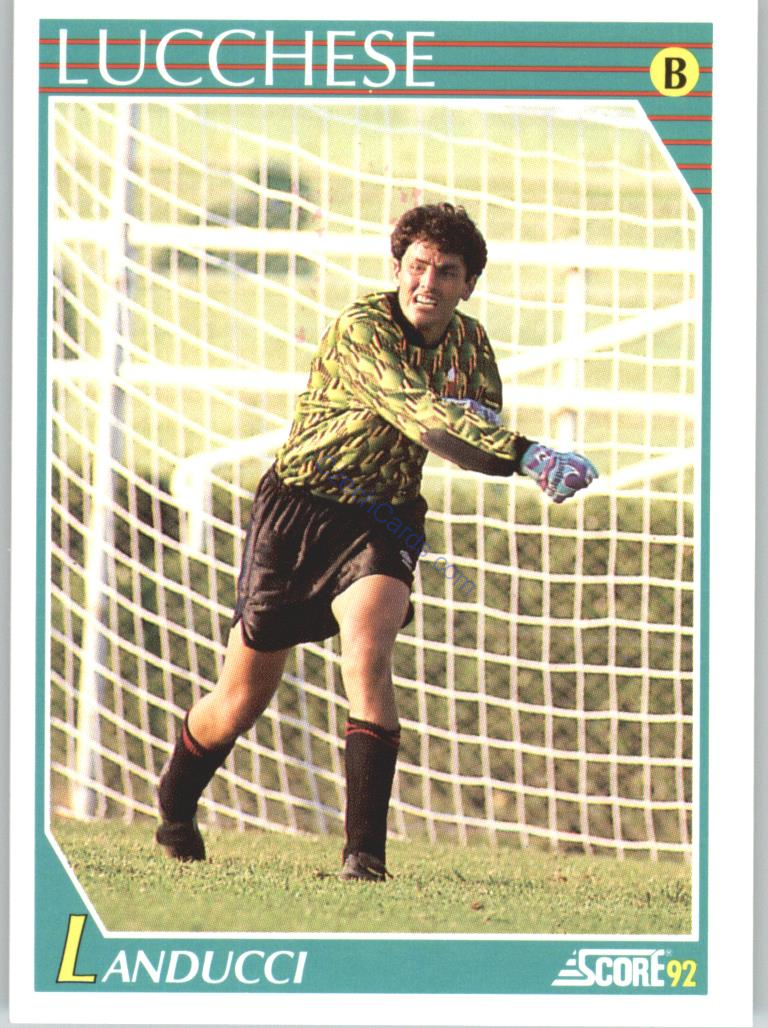 Marco Landucci 1992 Score Italian League #303