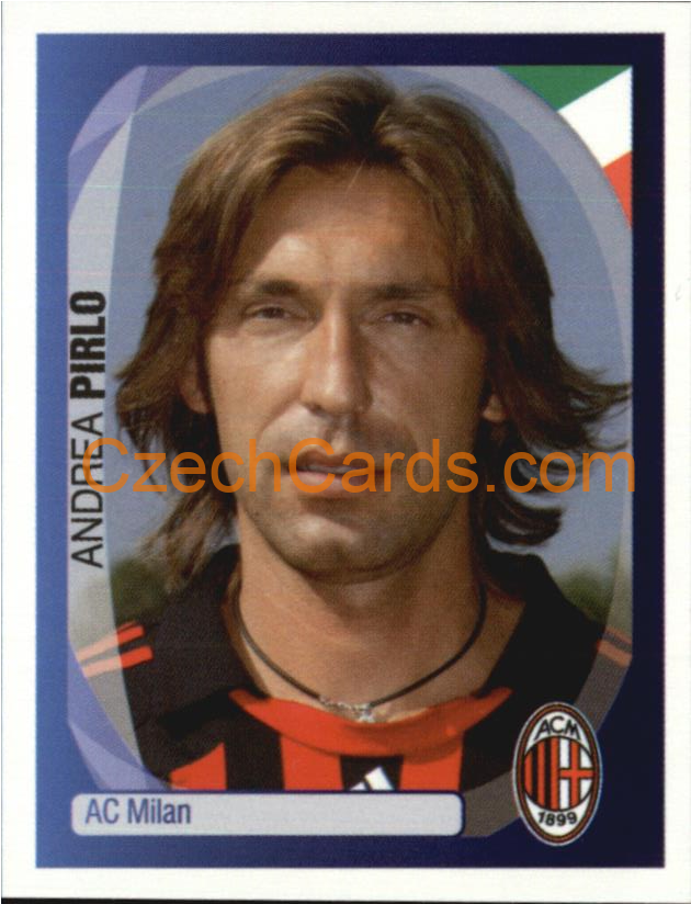 Andrea Pirlo 2007/08 Panini UCL sticker #16