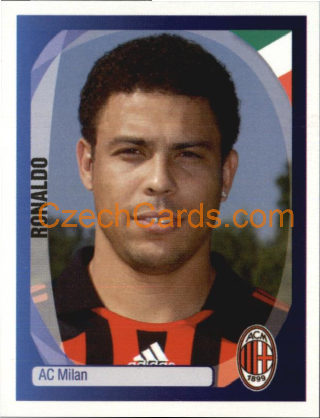 Ronaldo 2007/08 Panini UCL sticker #25