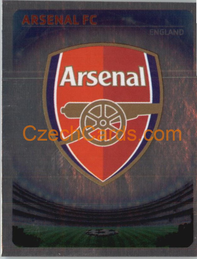 Club Emblem 2007/08 Panini UCL sticker metal #26