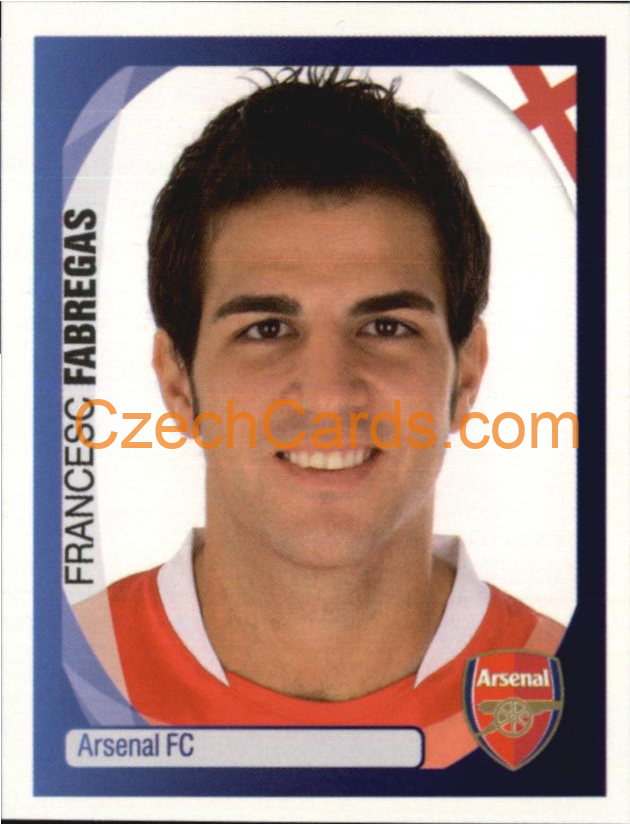 Cesc Fabregas 2007/08 Panini UCL sticker #33