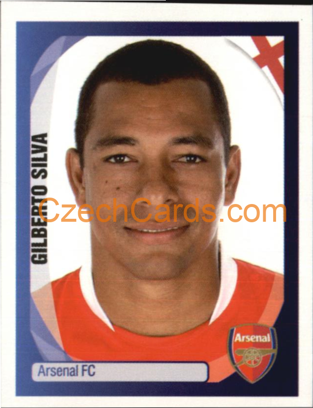 Gilberto Silva 2007/08 Panini UCL sticker #35