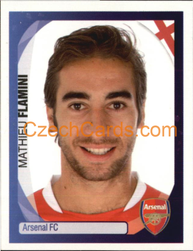 Mathieu Flamini 2007/08 Panini UCL sticker #37