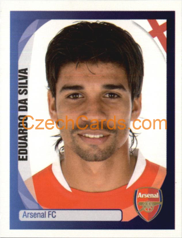 Eduardo Da Silva 2007/08 Panini UCL sticker #42