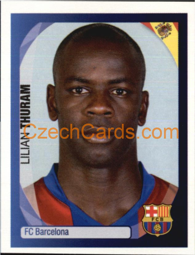 Lilian Thuram 2007/08 Panini UCL sticker #49