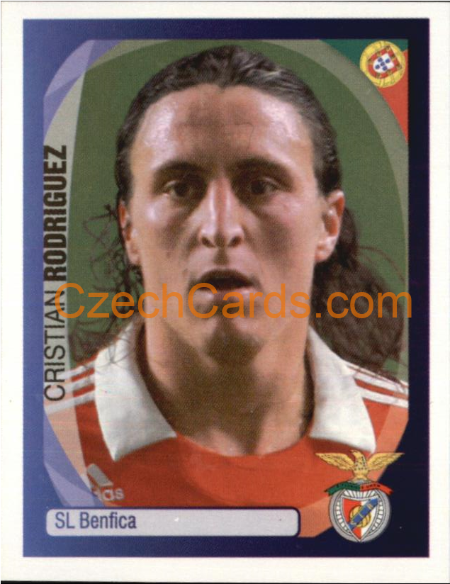 Cristian Rodriguez 2007/08 Panini UCL sticker #70
