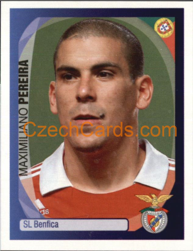 Maxi Pereira 2007/08 Panini UCL sticker #71