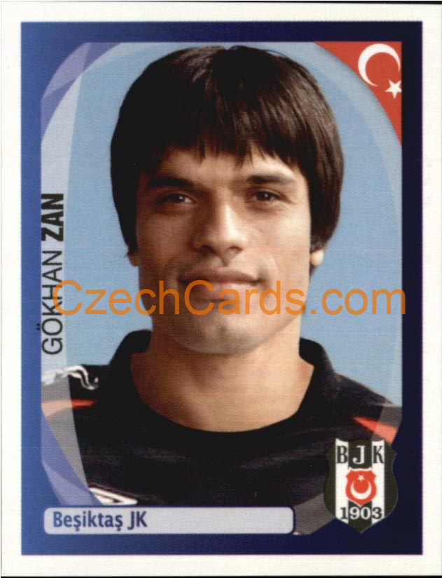 Gökhan Zan 2007/08 Panini UCL sticker #82