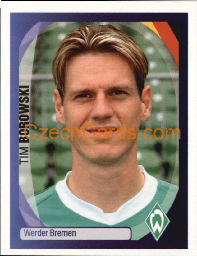 Tim Borowski 2007/08 Panini UCL sticker #105