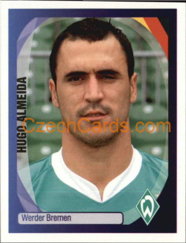 Hugo Almeida 2007/08 Panini UCL sticker #107