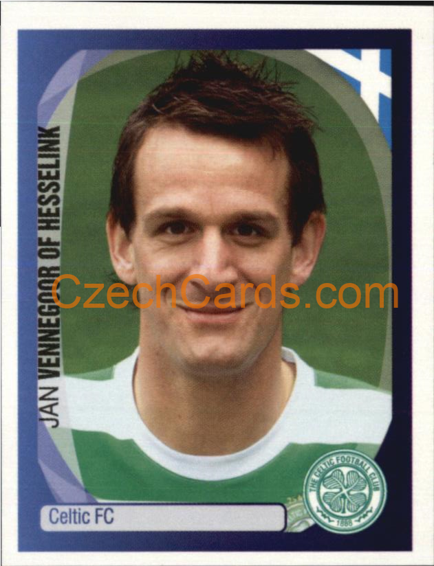 Jan Vennegoor Of Hesselink 2007/08 Panini UCL sticker #124