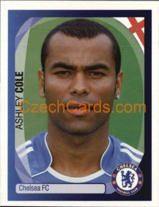 Ashley Cole 2007/08 Panini UCL sticker #131