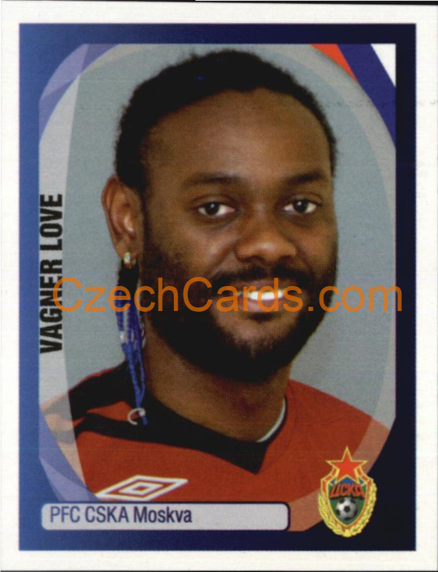 Vagner Love 2007/08 Panini UCL sticker #158